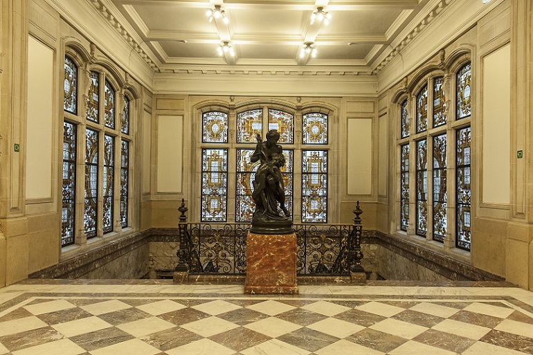 De glasramen na restauratie (foto 2018). © urban.brussels De glasramen na restauratie (foto 2018). © urban.brussels